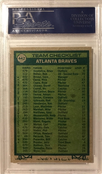 power alley Dale Murphy Atlanta Braves Nike Poster