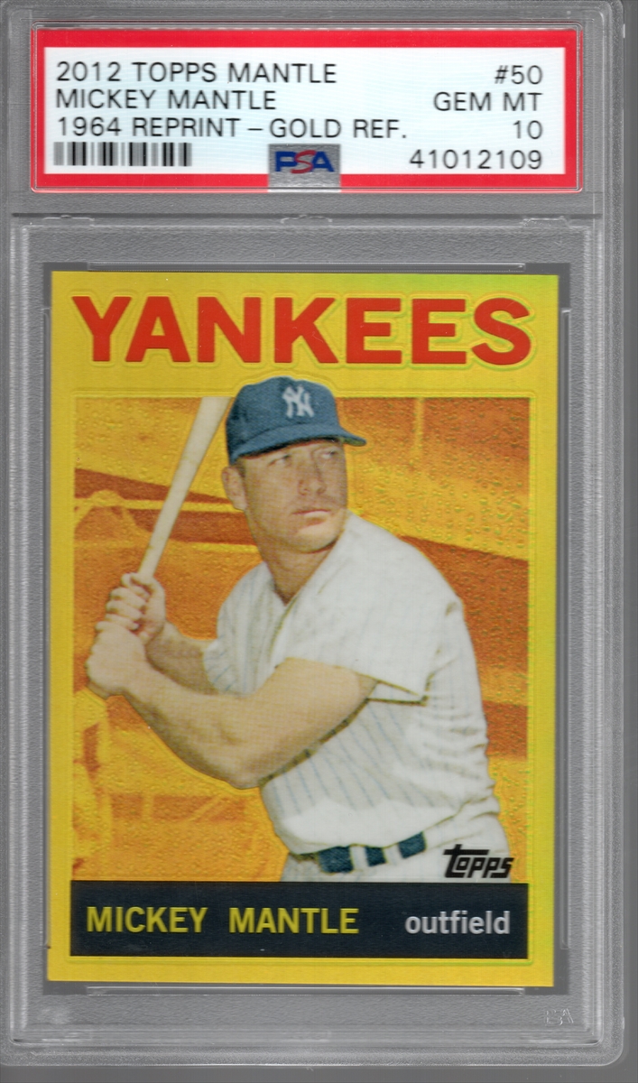 2012 Topps Baseball Factory Set - Mickey Mantle