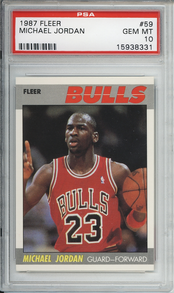 Basketball - Michael Jordan Basic Fleer Set: AE Collection Set Image ...