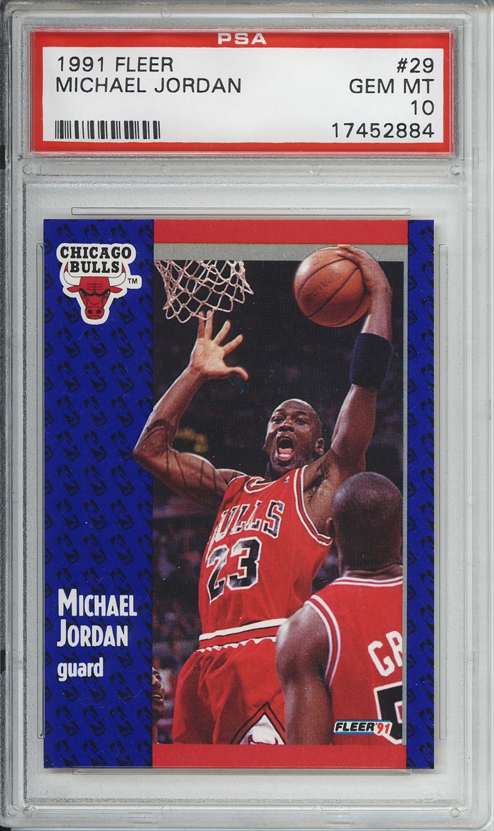 Basketball - Michael Jordan Basic Fleer Set: AE Collection Set Image ...