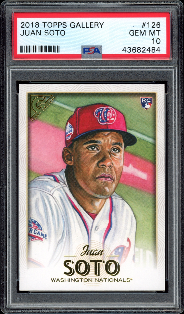 Baseball Juan Soto Rookie Set BWSBaseballCards Juan Soto Rookie