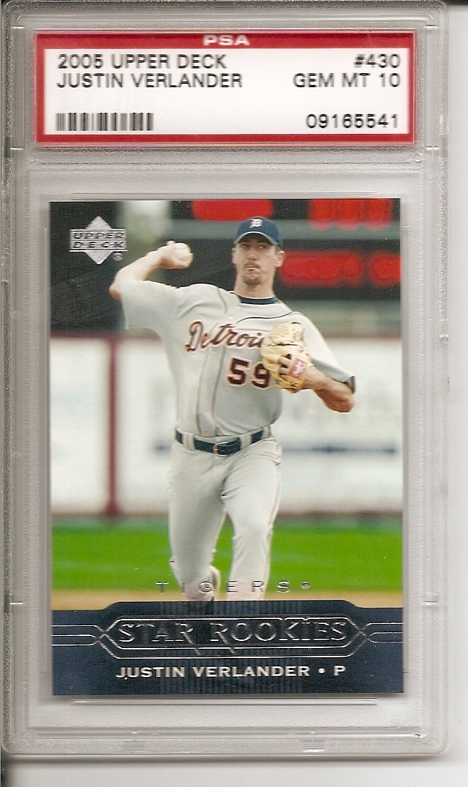 Baseball - Justin Verlander Rookie Set: Michiganlewie Set Image Gallery