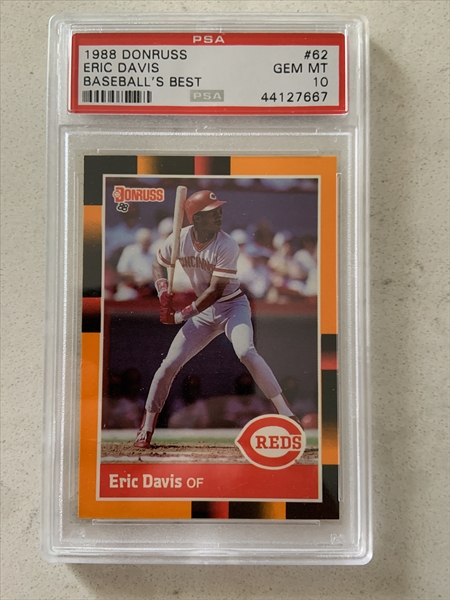 Eric Davis 1988 Donruss Baseball's Best