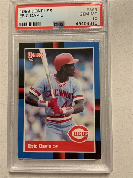 Eric Davis 1988 Donruss Baseball's Best