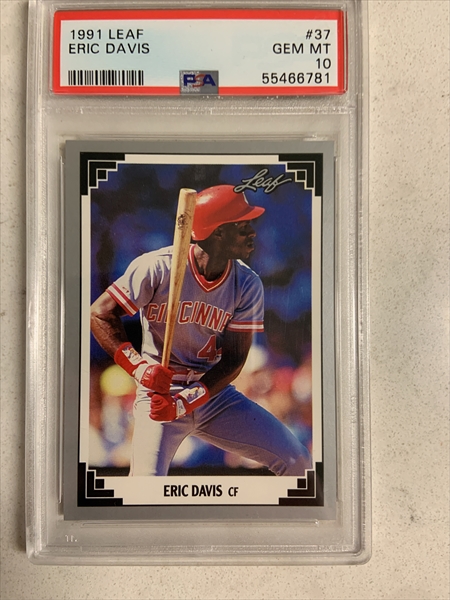 Baseball - Eric Davis Basic & Collector Issues Set: Eric the Red Set Image  Gallery