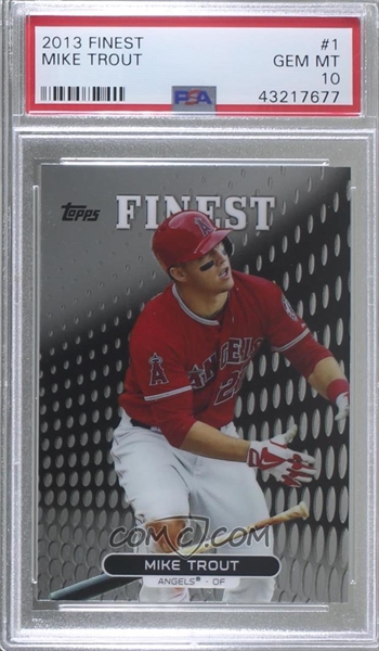 2014 Topps Update All Star Stitches ASRMT Mike Trout All-Star Game Jersey