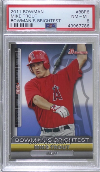 2015 Topps Tribute Mike Trout Jersey Relic /75 Los Angeles Angels