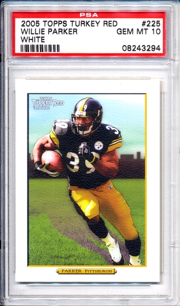 2005-Topps Draft Picks & Prospects-#34-Jerome Bettis-Pittsburgh Steelers