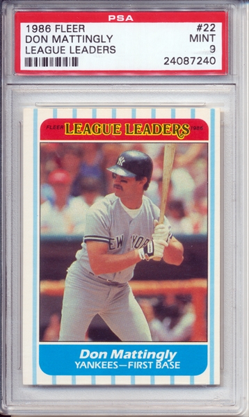 Baseball - Don Mattingly Super Set: Greg's Mattingly Super Set Set Image  Gallery