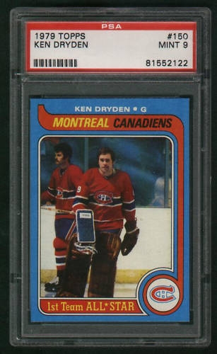 1977 O-pee-chee All-star #100 Ken Dryden Canadiens Hof Psa 7 H3567388-174