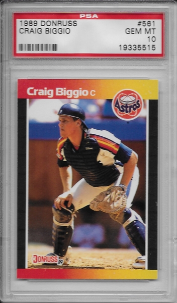 Craig Biggio  PSA ProBatFacts℠