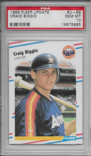Craig Biggio  PSA ProBatFacts℠