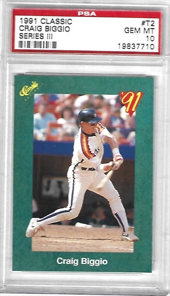 Craig Biggio  PSA AutographFacts℠