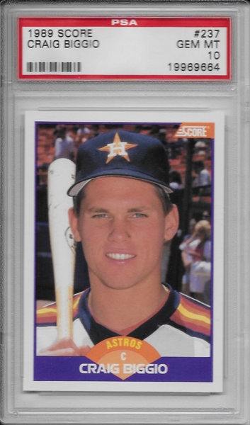 Craig Biggio  PSA ProBatFacts℠