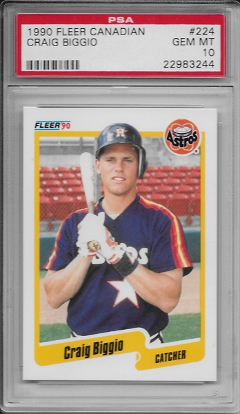 Craig Biggio  PSA AutographFacts℠