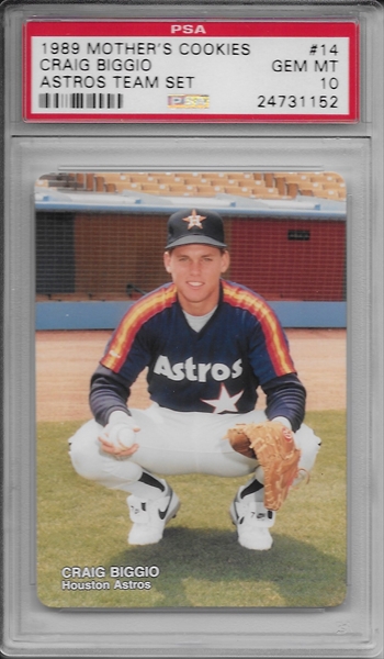 1990 Mother's Cookies Houston Astros Baseball - Gallery