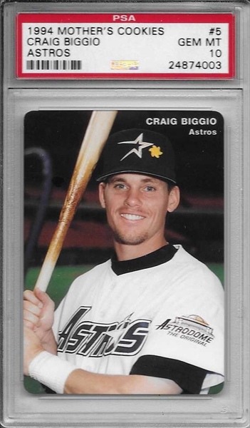 Baseball - Craig Biggio Basic & Collector Issues Set: mdoug18217