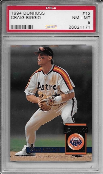 Craig Biggio  PSA AutographFacts℠