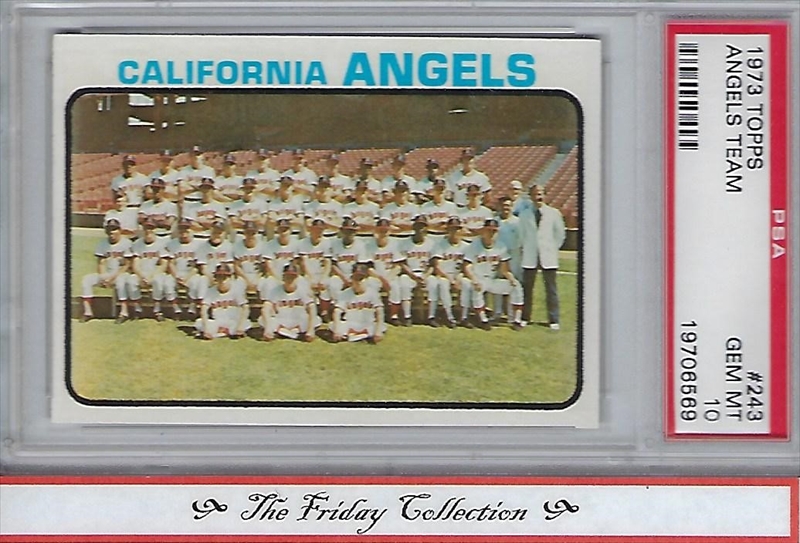 1970 Topps Angels Team Photo/Records California Angels #522