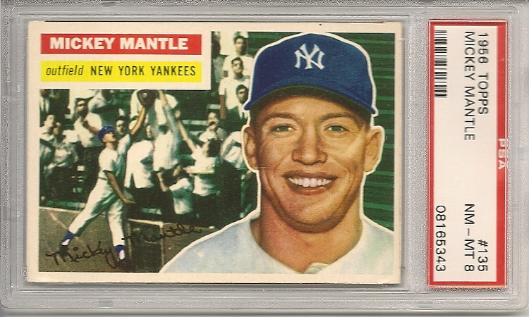 1956 Topps Baseball Card #107 Hall of Famer Ed