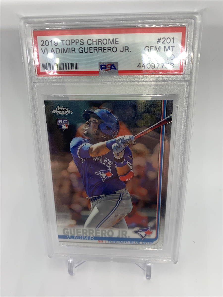 2019 Topps Heritage Vladimir Guerrero Jr. RC Blue Ink PSA 10/10