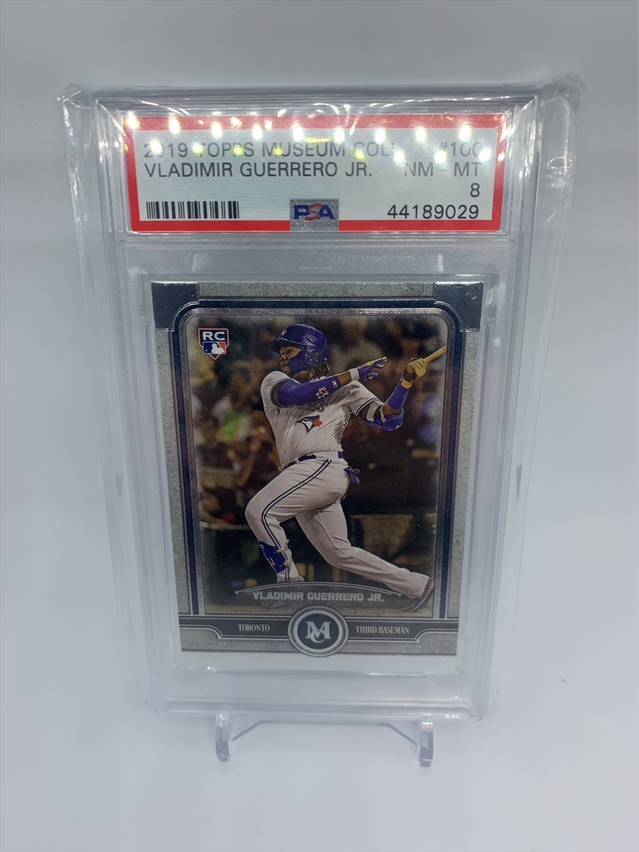 Vladimir Guerrero Jr/Vladimir Guerrero Sr 2019 Topps Gallery Autographed  Card- PSA/DNA