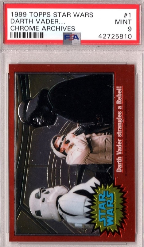 topps star wars chrome archives