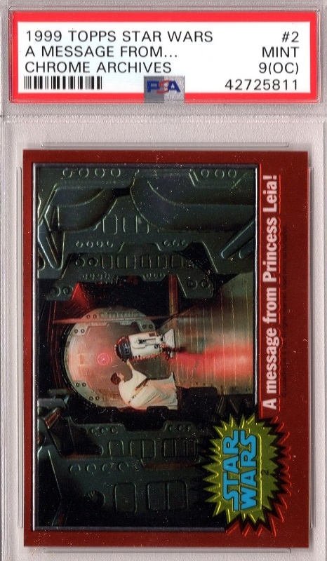 topps star wars chrome archives