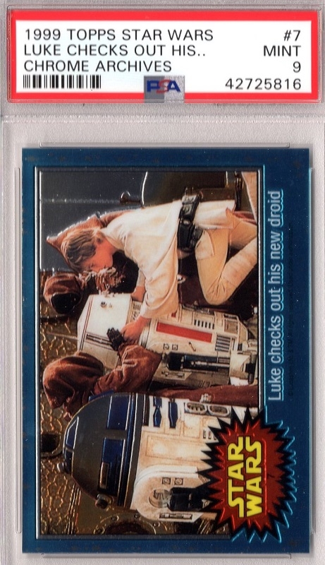 topps star wars chrome archives