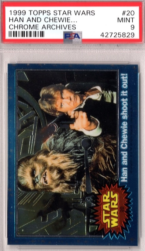 topps star wars chrome archives