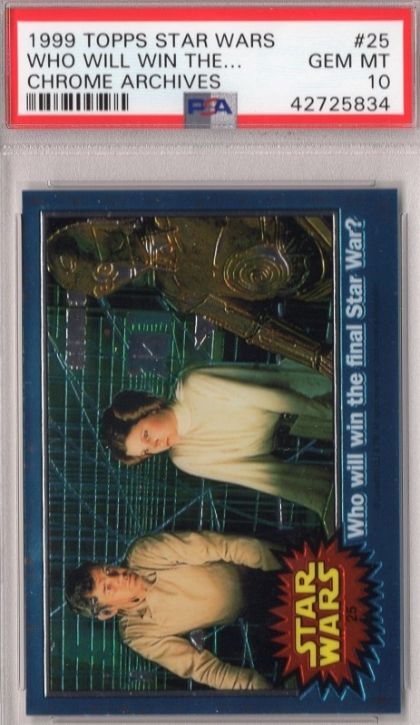 topps star wars chrome archives