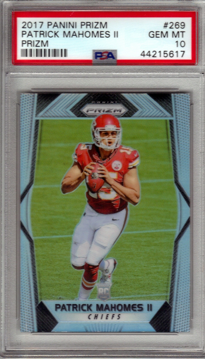 2017 Leaf Draft 56 Patrick Mahomes II Rookie