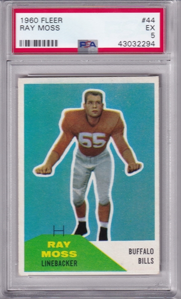 : 1960 Fleer # 85 Tom Rychlec Buffalo Bills (Football