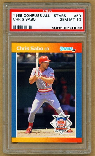 Baseball, Chris Sabo Master Set Published Set: Onefasttalon's Chris Sabo  Master Set!