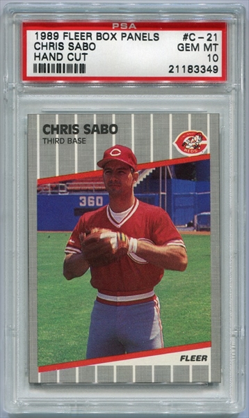 Baseball, Chris Sabo Master Set All Time Set: Onefasttalon's Chris Sabo  Master Set!