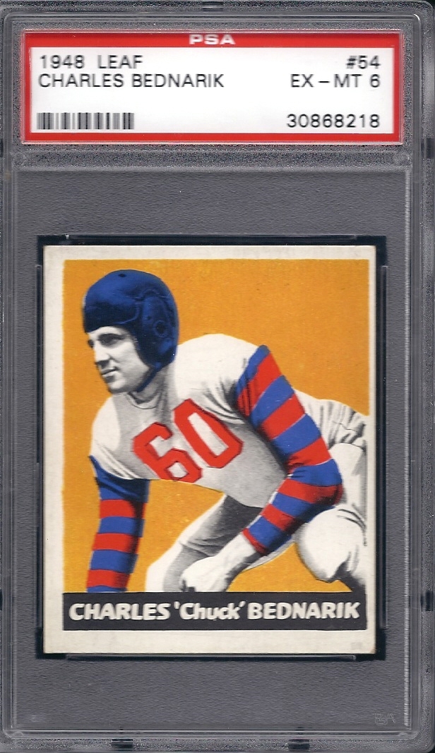 : 1948 Leaf # 22 YEL Steve Van Buren Philadelphia Eagles