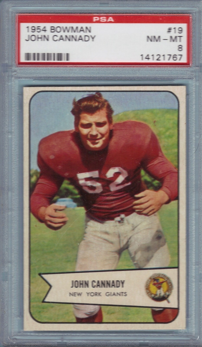 1954 Bowman Regular (Football) Card# 118 Ernie Stautner of the