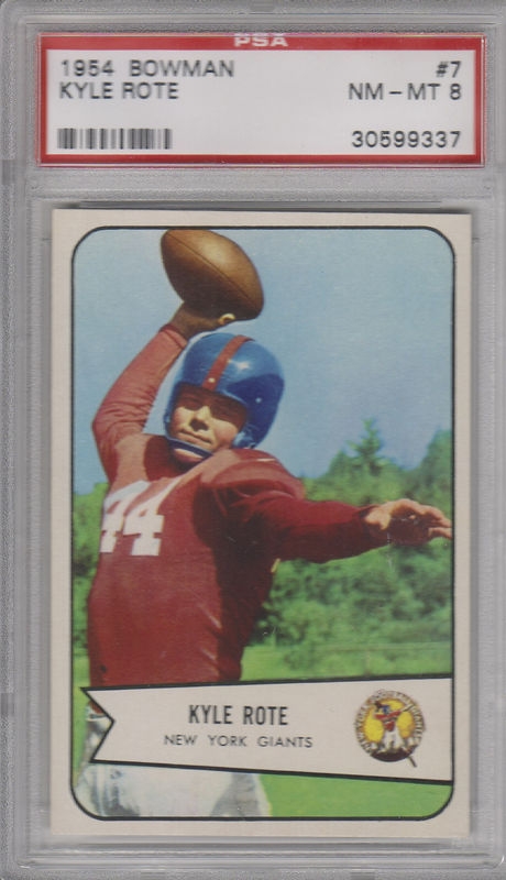 Ernie Stautner Bowman Football Card as Pictured original 