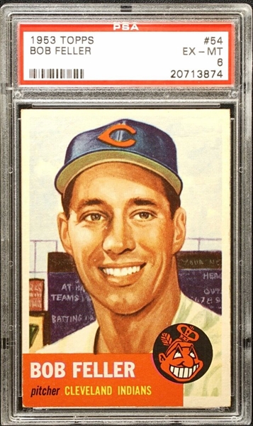 2015 Bob Feller 1950 Topps Highlight Of The Year Insert