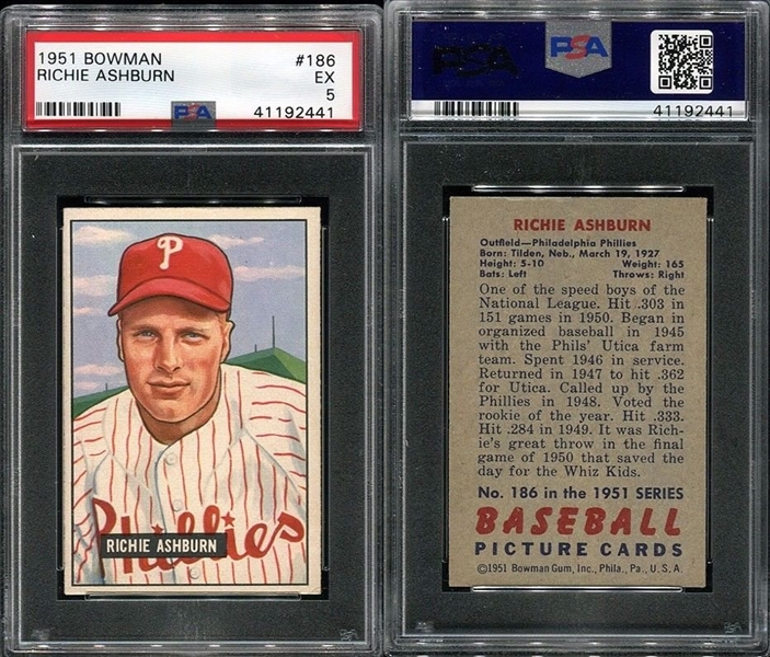 Richie Ashburn Philadelphia Phillies Men's Navy Name and Number