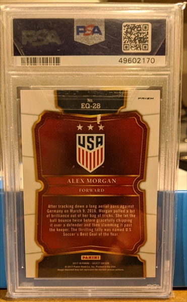 PSA Set Registry Showcase: The Best Alex Morgan Collection In The