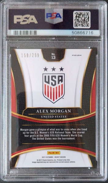 PSA Set Registry Showcase: The Best Alex Morgan Collection In The