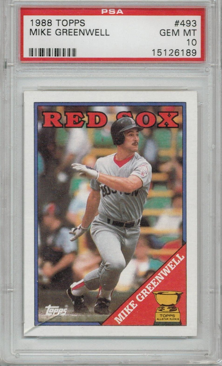  1995 Topps # 215 Mike Greenwell Boston Red Sox