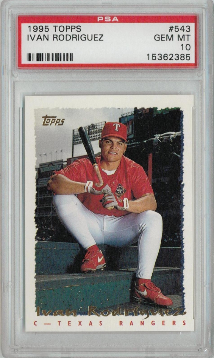 IVAN RODRIGUEZ 1992 Topps ALL-STAR ROOKIE CARD Texas Rangers Baseball