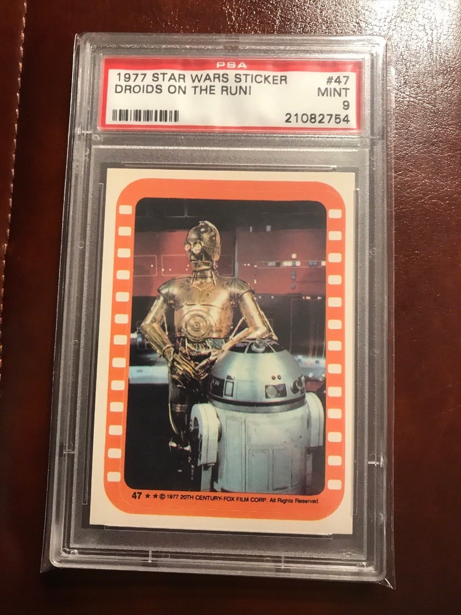 Non-Sports - 1977 Topps Star Wars USA Stickers: 1977 Topps Star Wars ...