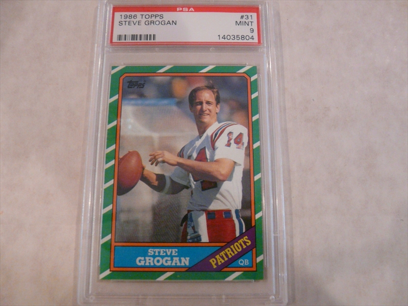 Steve Grogan  PSA AutographFacts℠