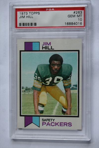 : 1973 Topps # 263 Jim Hill Green Bay Packers (Football