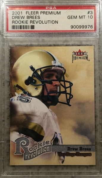 Donruss Elite Football Card 61 Drew Brees 