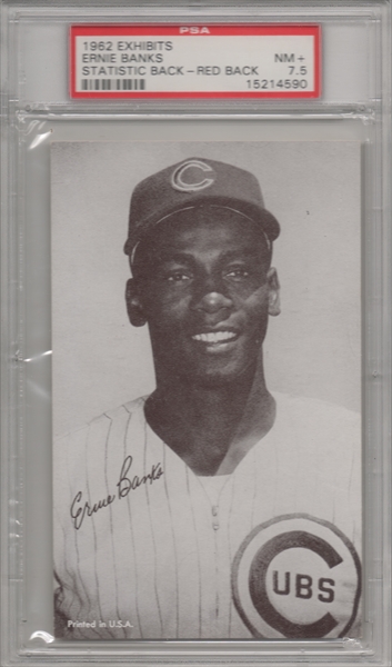 PSA Auto 1987 Baseball's All-Time Greats Ernie Banks