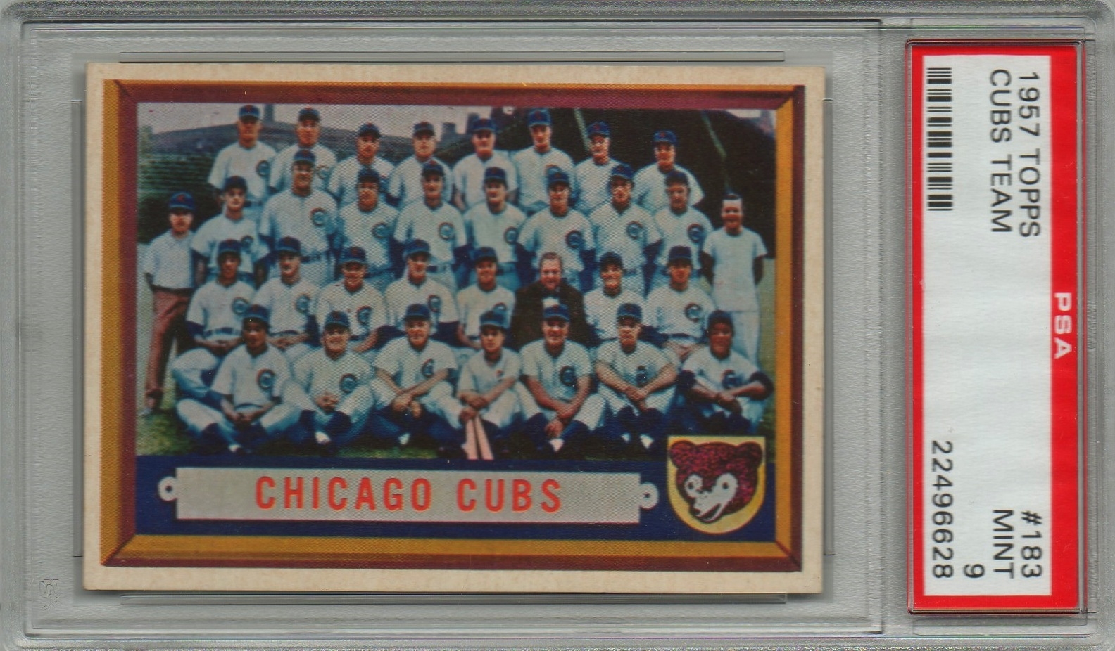 1970 Topps Cubs Team